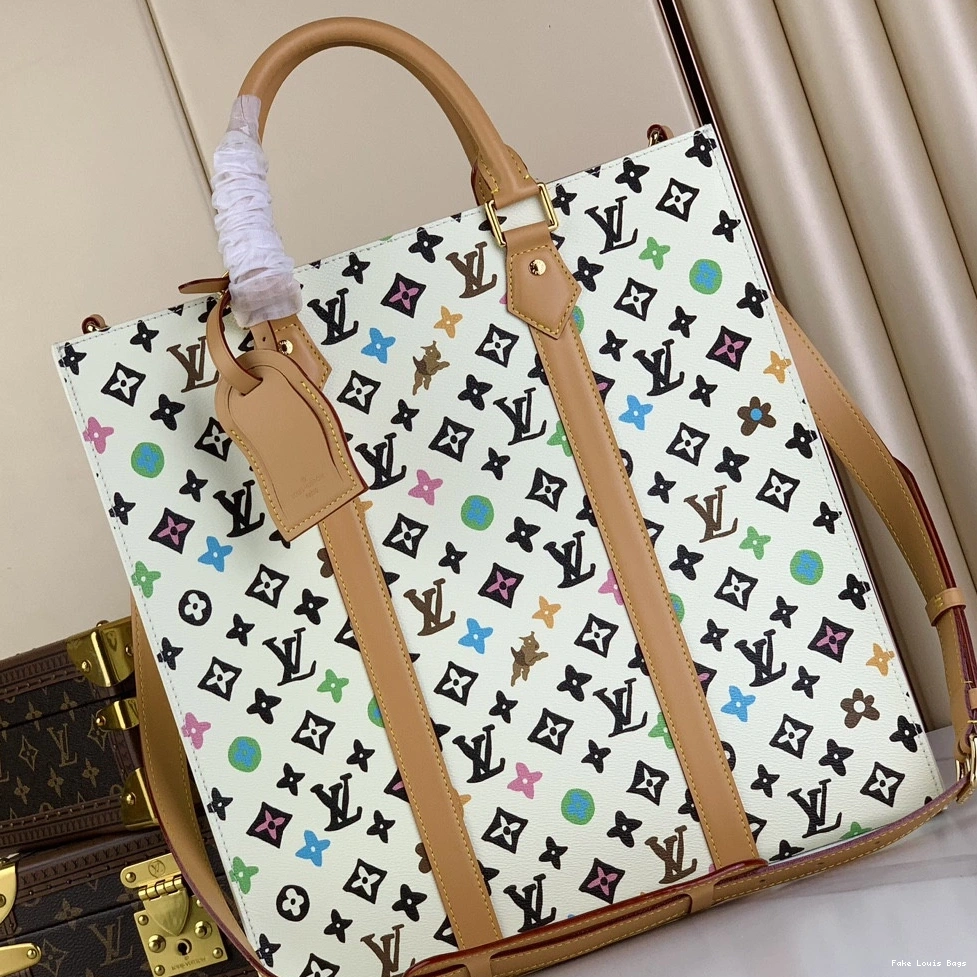 Fake Louis Bags Sac VUITTON Plat LOUIS carryall 0730